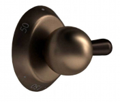 ILVE Parts EG9494005000118 Electric °F Therm Burnished Knob for Nostalgie II Ranges